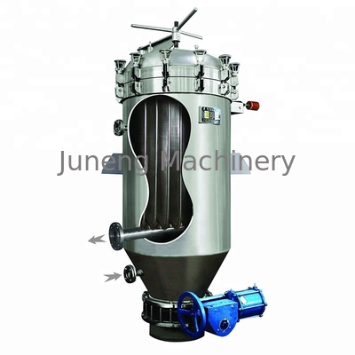 주문 NYB 수직 압력 잎 필터 10m2 필트레이션 영역 150L 케이크 부피 online manufacture