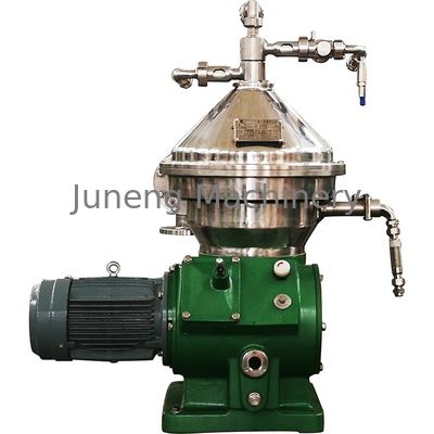 주문 작은 용량 고속 401-500l/h 20-30T/D 7000 rpm 디스크 분리기 팜 오일 분리기 online manufacture