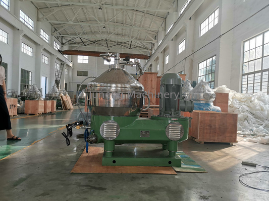주문 PLC 관제사 작동 안정성을 가진 고속 우유 크림 분리기 기계 online manufacture